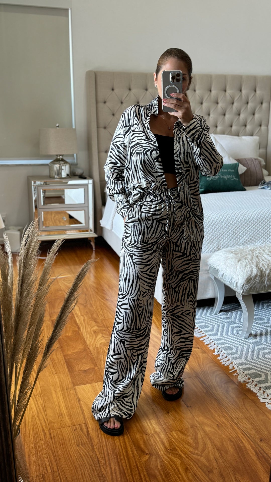 ZEBRA PANT SET